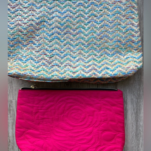 Lancôme Blue & Fuchsia Cosmetic Bags - Picture 6 of 9